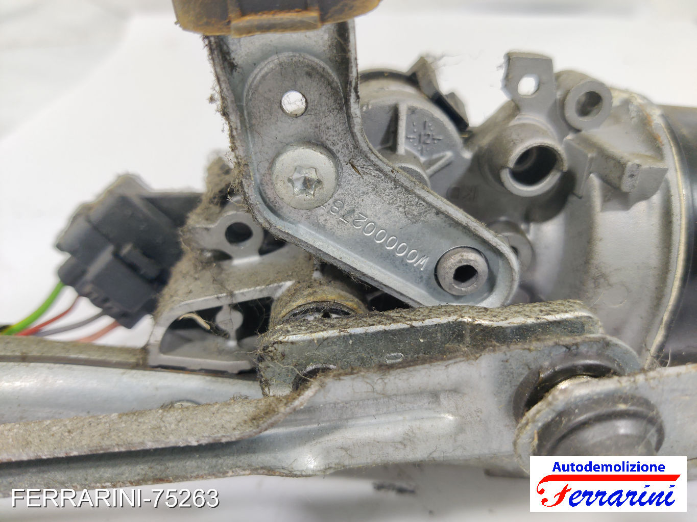 Spazzacqua Motorino Tergicristallo CITROEN C3 2 SC 2009-2013 anteriore, frontale