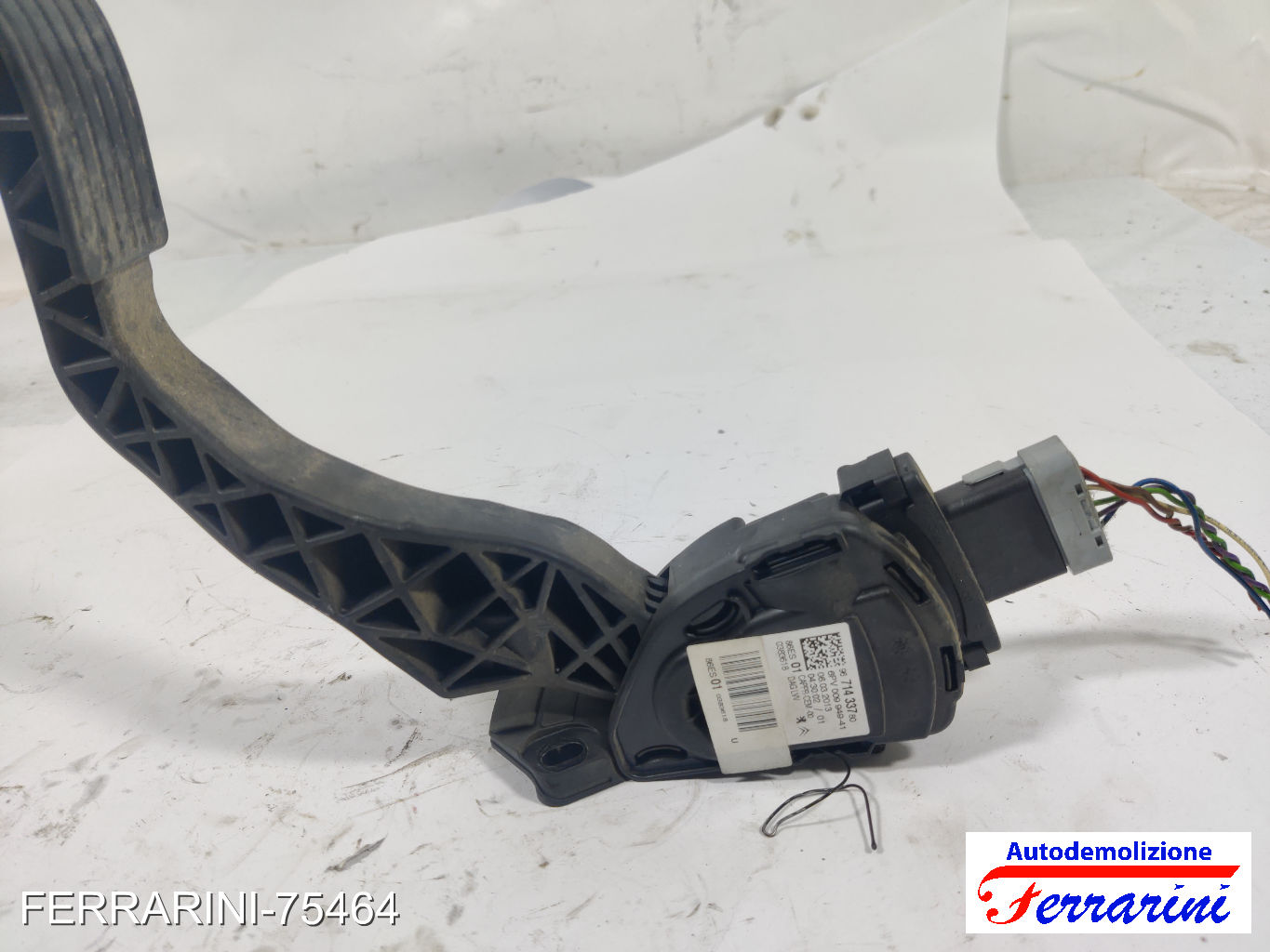 Pedale Frizione CITROEN C3 2 SC 1.1I 2009-2013 9671433780, 6PV00994941