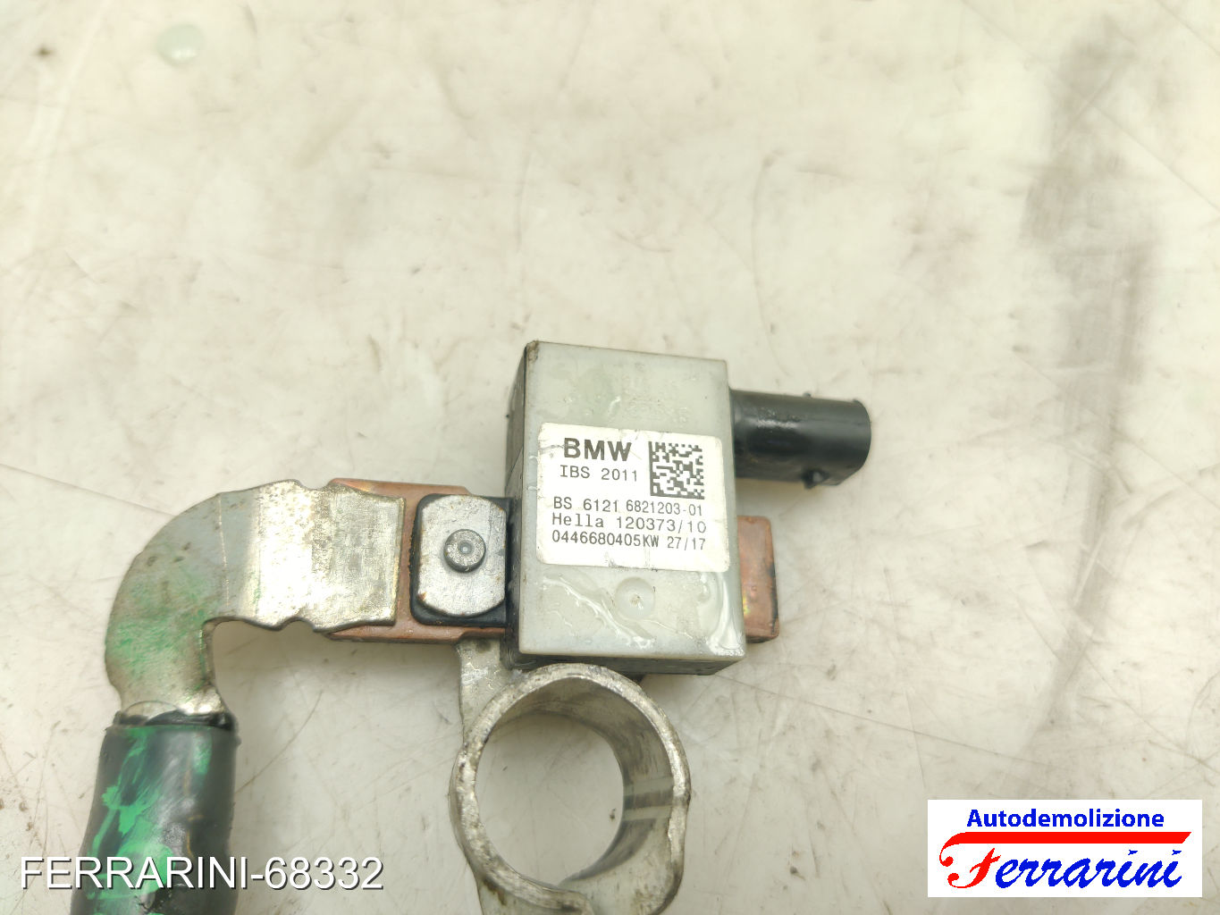 Cavo massa batteria IBS BMW X1 F48 SDRIVE 18D 2015-2023 61216821203