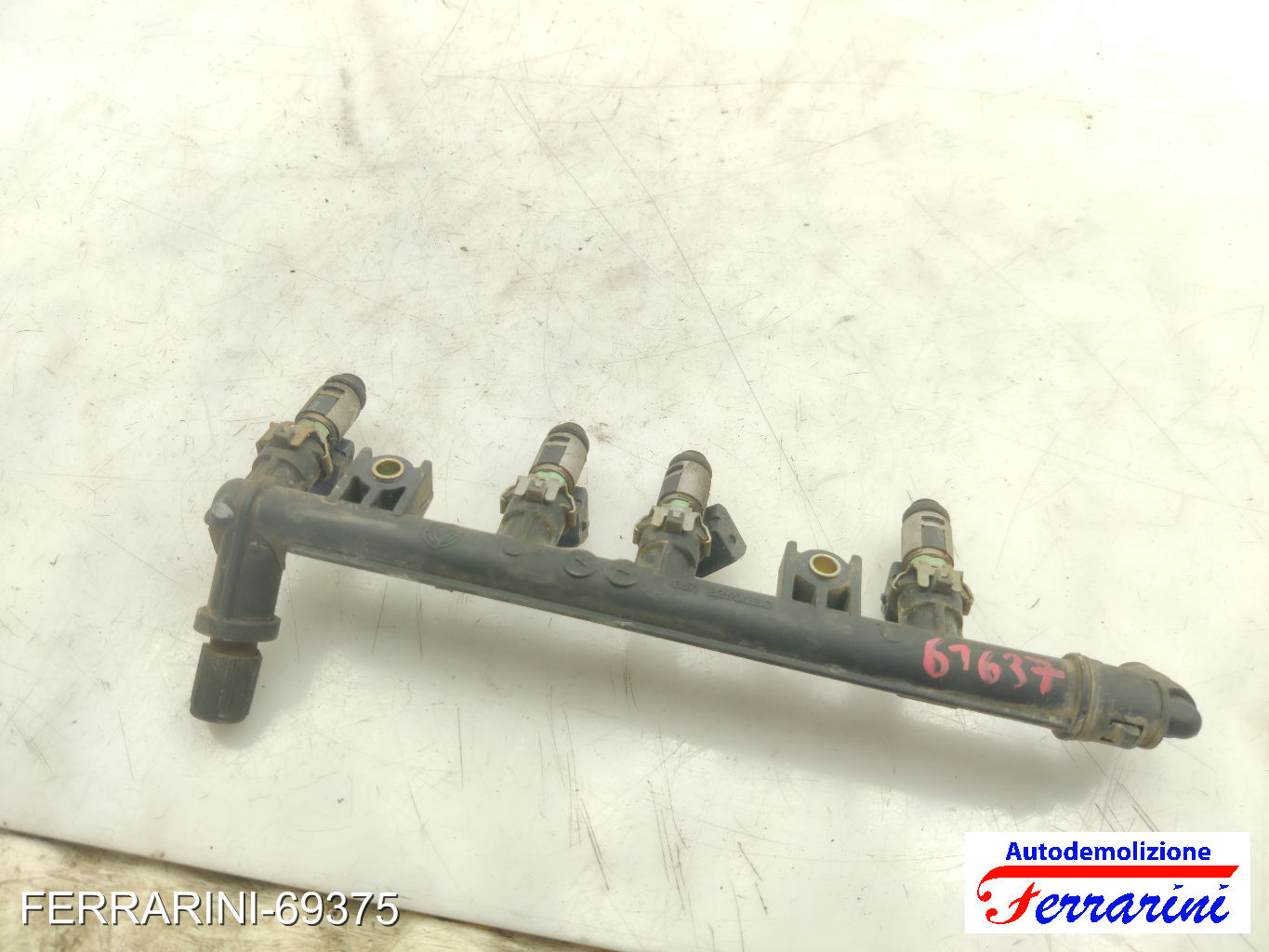 Flauto Iniettori FIAT SEICENTO 600 187 1.1 1998-2010 71729224, 71718655