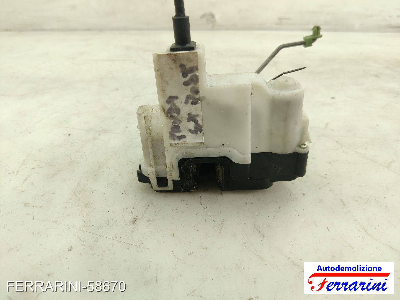 Serratura Porta FIAT PANDA 169 2003-2012 sinistro, sx, posteriore, post 1826987