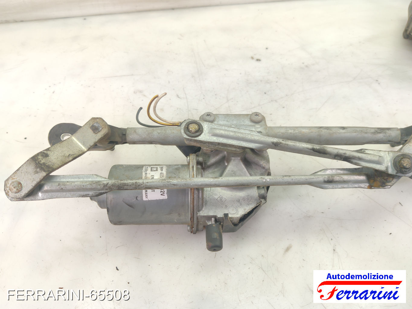 Spazzacqua Motorino Tergicristallo OPEL CORSA D S07 2006-2014 anteriore