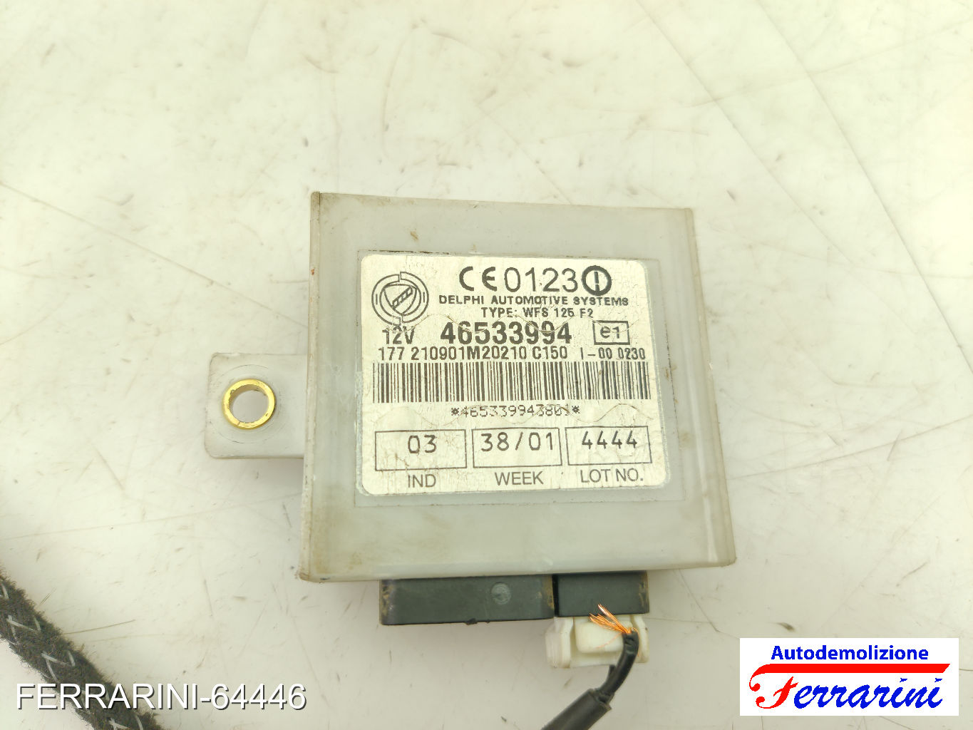 Kit Accensione FIAT SEICENTO 600 187 1.1 1998-2010 73501877 6