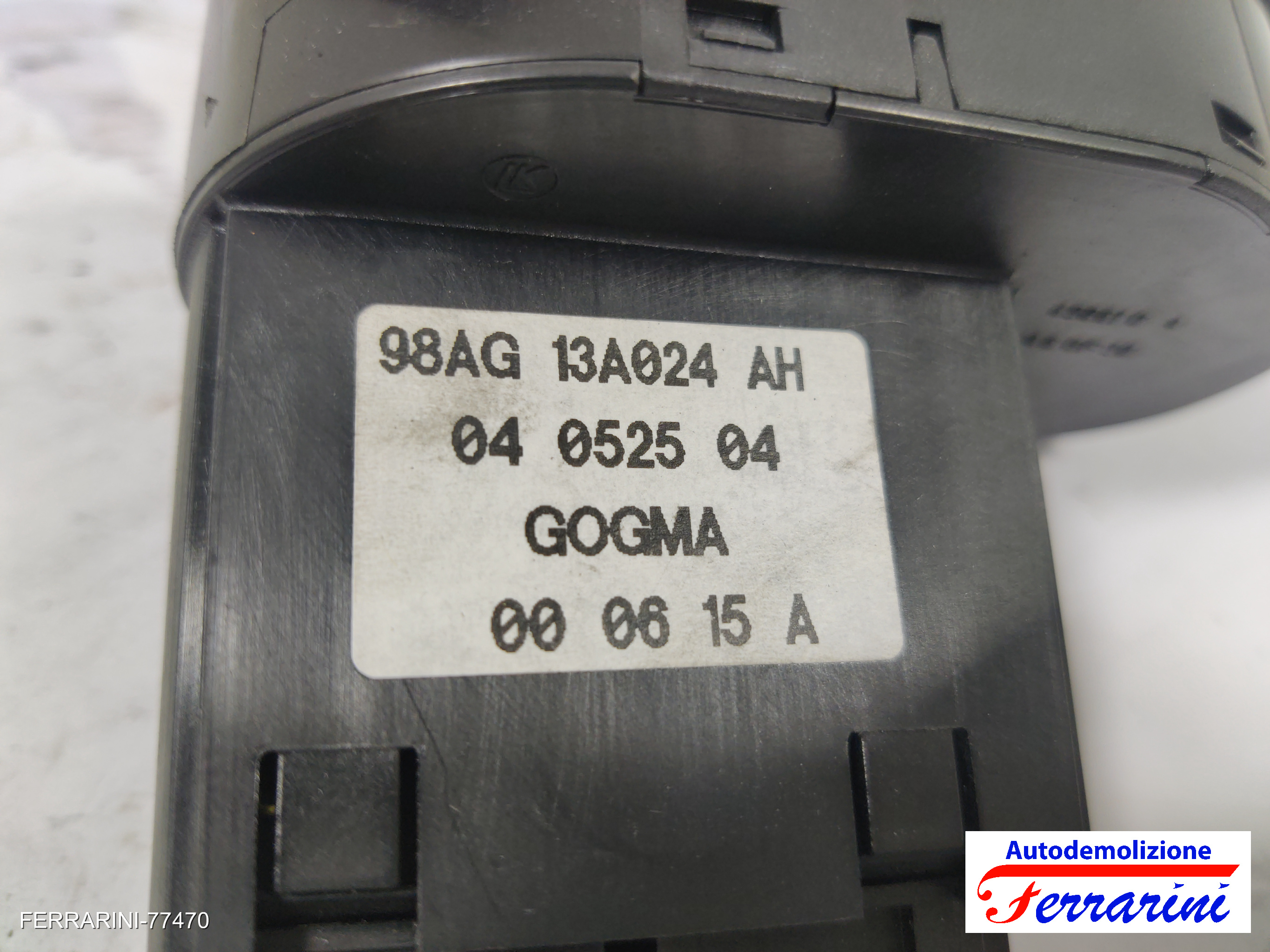 Interruttore Luci Fari FORD FOCUS SW DNW 1999-2004 98AG13A024AH, 04052504 6