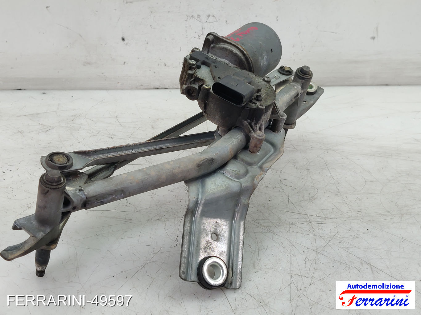 Spazzacqua Motorino Tergicristallo FIAT GRANDE PUNTO 199 2005-2013 anteriore 6