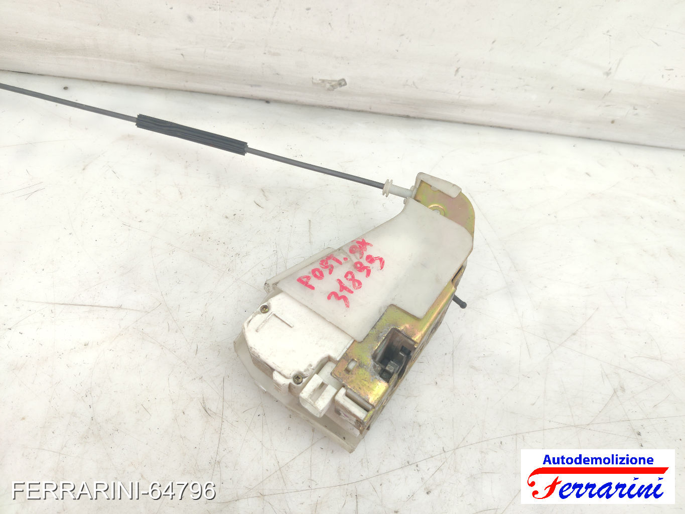 Serratura Porta LANCIA YPSILON 312 2011-2023 sinistro, sx, posteriore, post 11