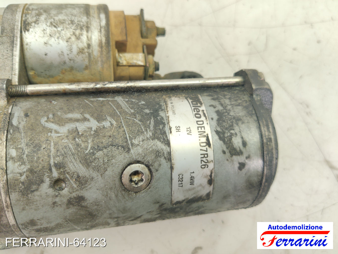 Motorino Avviamento PEUGEOT 307 CC 3B 2.0 HDI 135 2005-2009 9670983080, 71786189 9