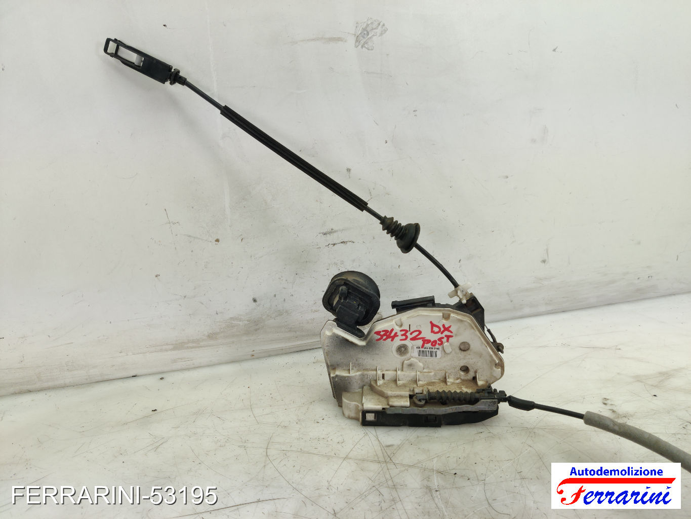 Serratura Porta VW GOLF 6 5K1 2008-2013 destro, dx, posteriore, post 5K4839016B
