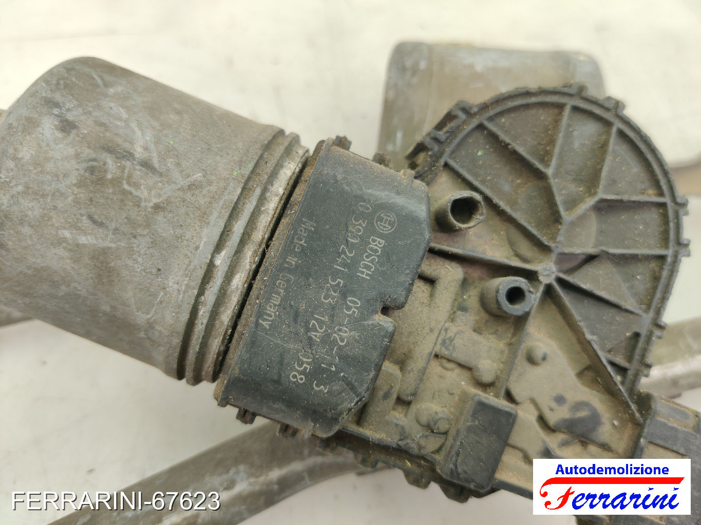 Spazzacqua Motorino Tergicristallo FORD GALAXY WGR 2000-2006 anteriore, frontale 10