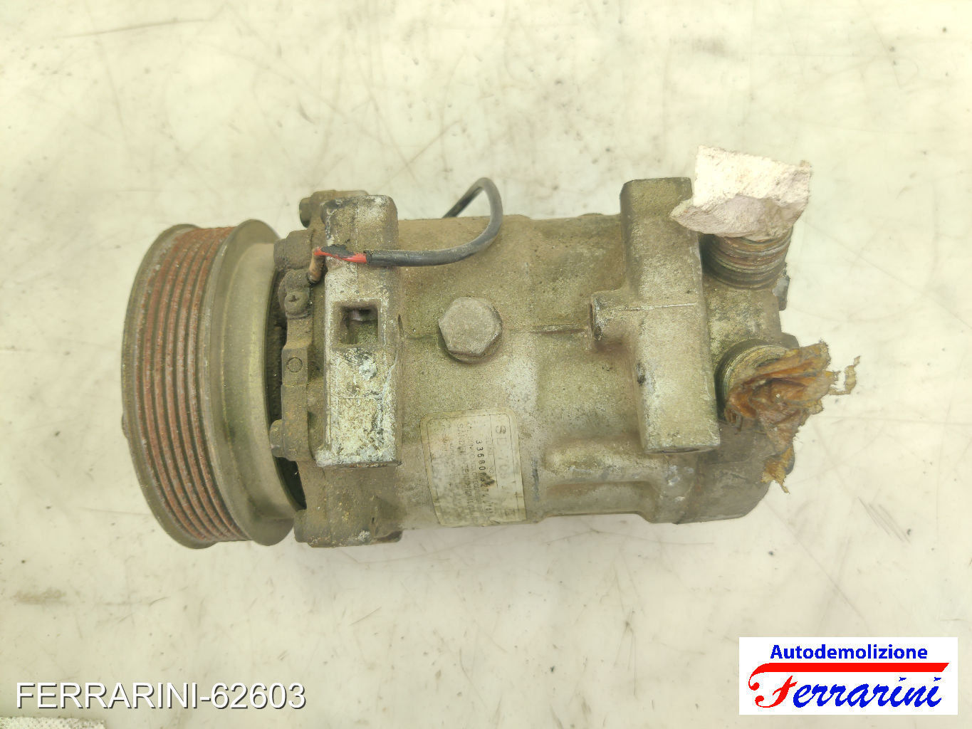 Compressore Clima ALFA ROMEO 147 937 1.6 16V T.SPARK ECO 2001-2010 60653652