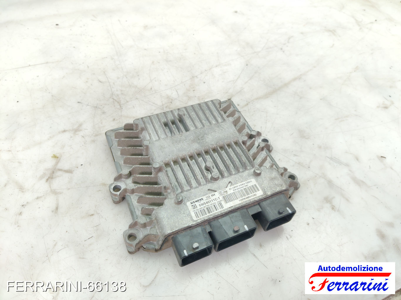 Centralina Motore CITROEN C2 JM 1.4 HDI 2003-2009 9653447380, 5WS40111C