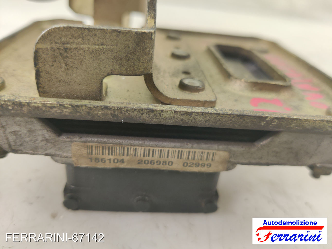 Centralina Motore FIAT PUNTO 188 1.2 60 1999-2010 00468019640, 0261206980