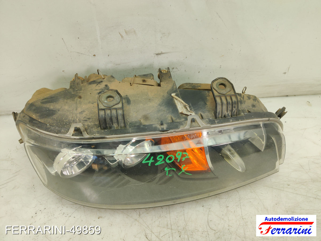 Faro Anteriore FIAT PUNTO 188 1999-2010 destro, dx 46522719, 46814548, 51712393 13