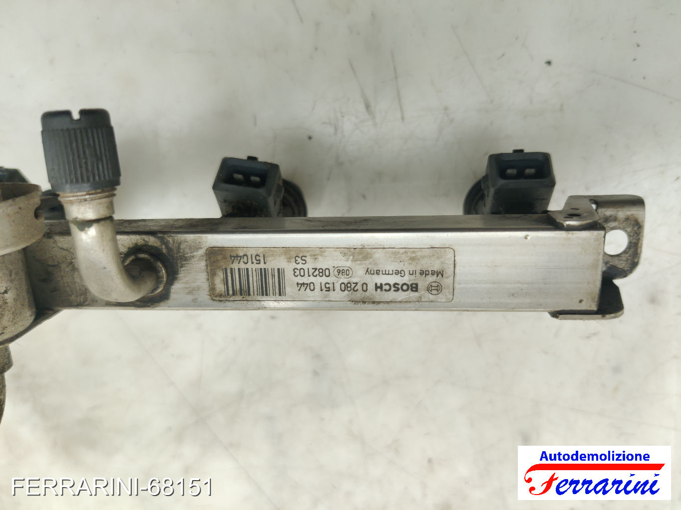Flauto Con Iniettori OPEL CORSA D S07 1.0 2006-2010 24420542, 0280158501