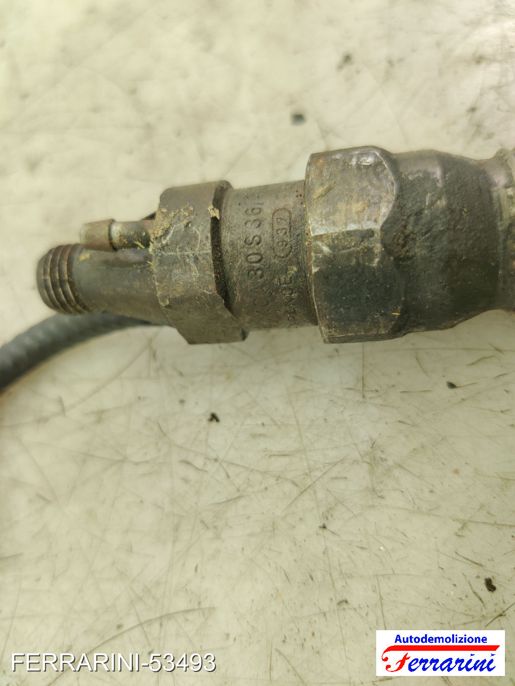 Iniettore VW GOLF 2 19E, 1G1 1.6 TD 1989-1991 068130201B, 0986430080