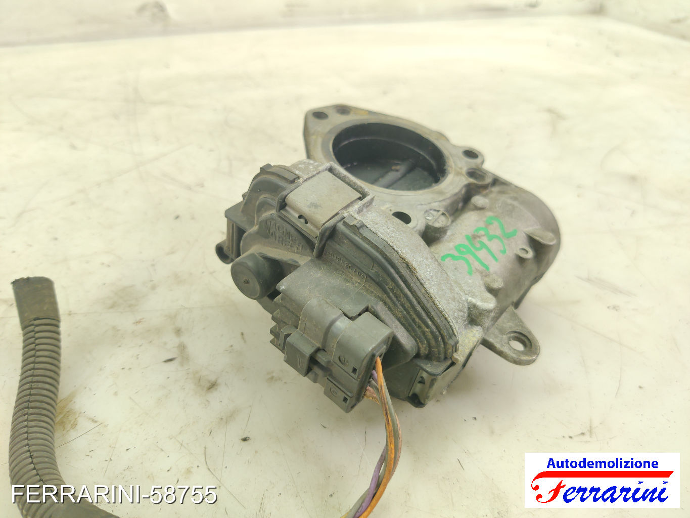 Corpo Farfallato CITROEN C4 LC 1.4 16V 2004-2011 9647925480, 1635W2, CA001613ZM