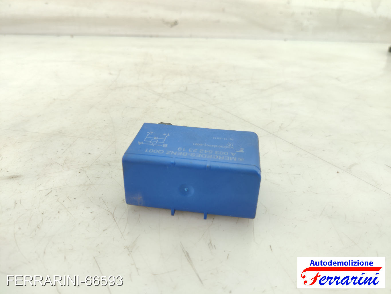 Relè batteria ausiliaria MERCEDES CLASSE B W242, W246 B 180 CDI 2011-2014