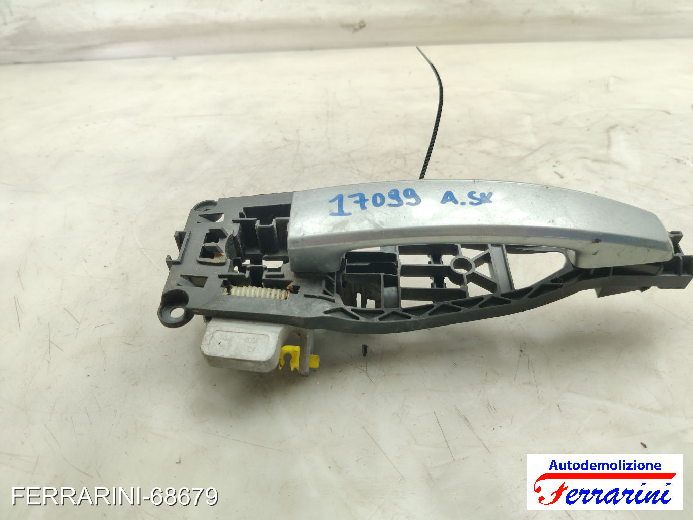Supporto Maniglia Esterna OPEL CORSA D S07 2011-2014 sinistro, sx, frontale 9
