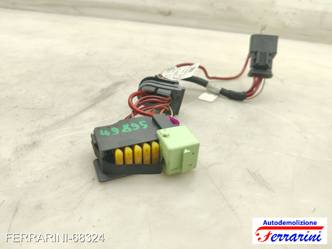 cablaggio fusibili motore B47 BMW X1 F48 SDRIVE 18D 2015-2023 8571036, 730032509
