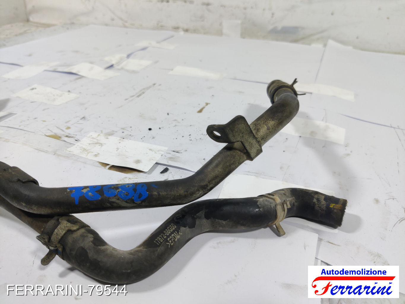 Tubo Acqua Motore In Ferro 14