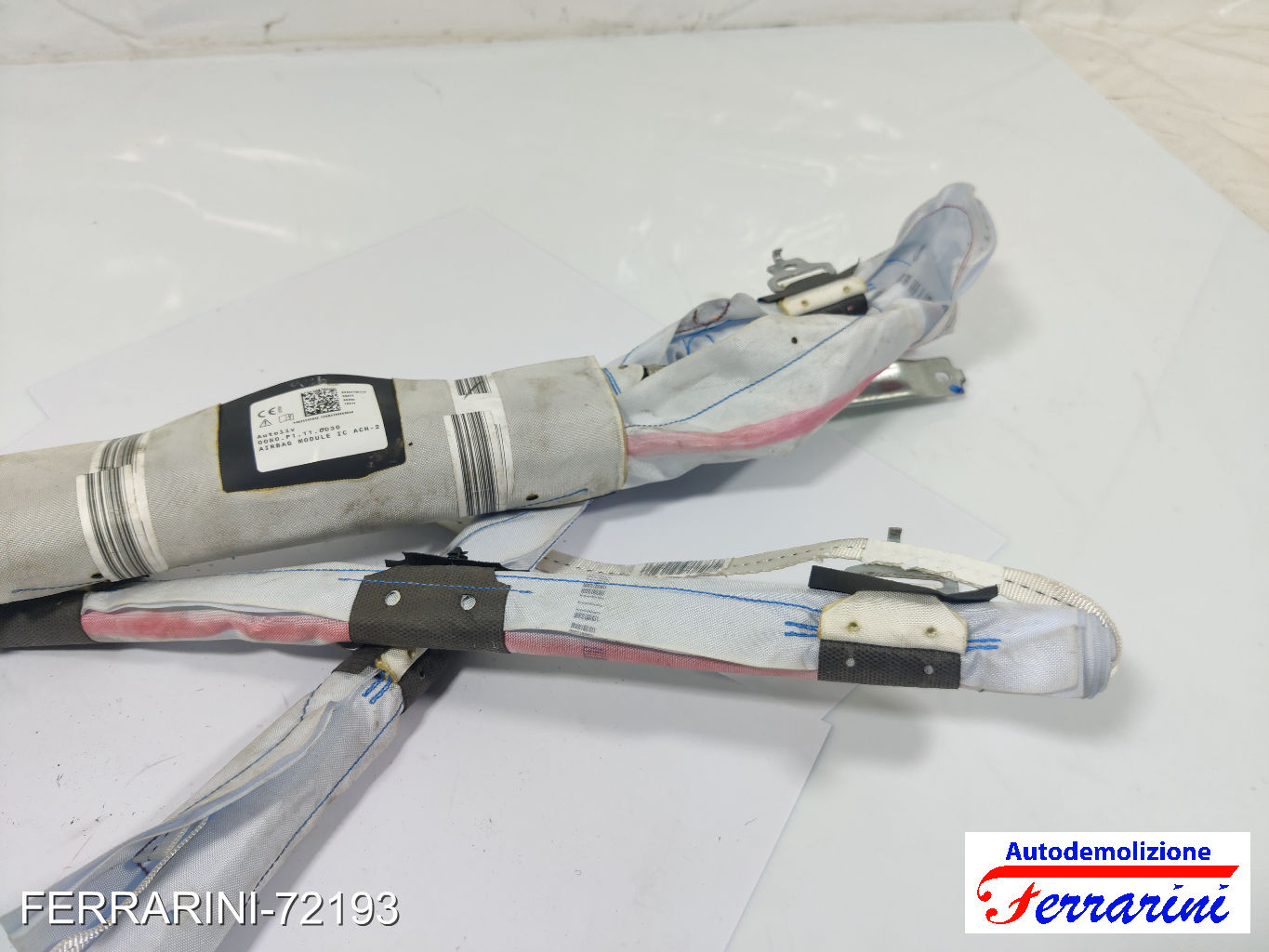 Airbag Tenda Tendina JEEP COMPASS M6, M7, MP, MV 2017-2023 Frontale Sinistra