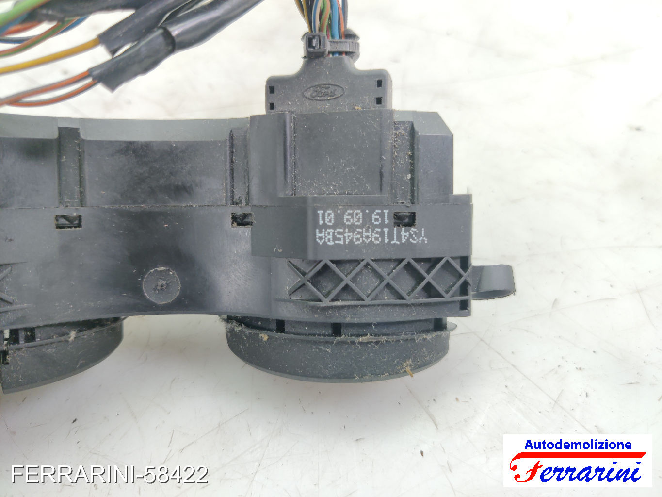 Tastiera Clima FORD FOCUS DAW, DBW 2001-2004 anteriore, frontale YS4T19A945BA