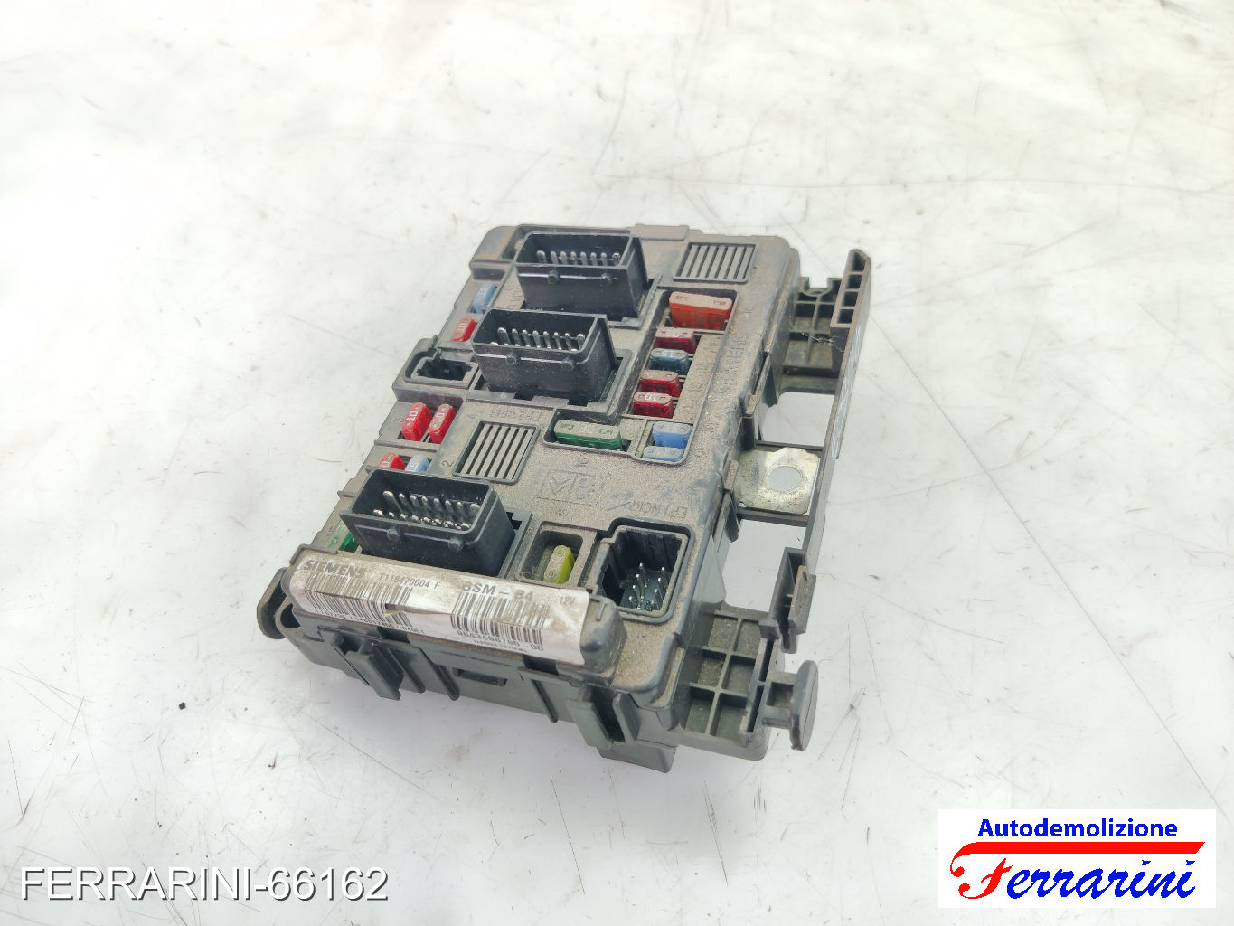 Body Computer CITROEN C2 JM 1.4 HDI 2003-2009 9643498780, T118470004F, BSMB4 8