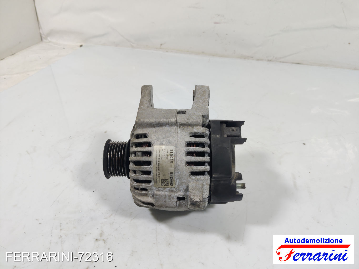 Alternatore RENAULT SCENIC 2 JM0/1 1.9 DCI 2005-2008 8200667610, 8200410671 7