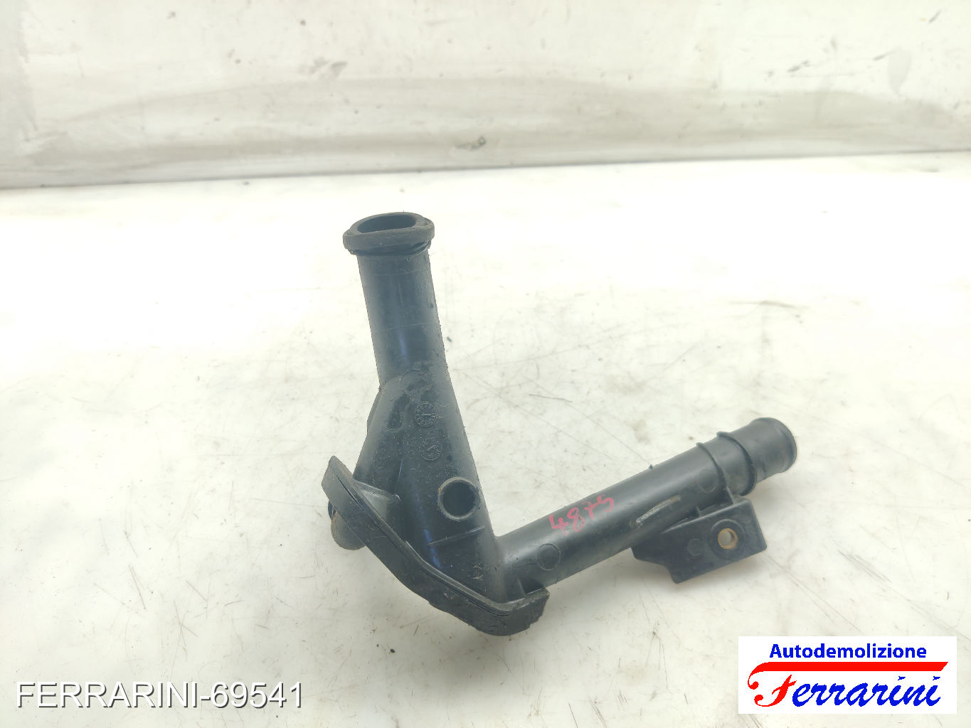 raccordo tubo acqua motore k9k RENAULT MEGANE 2 KM 1.5 DCI 2003-2009 8200552604 7