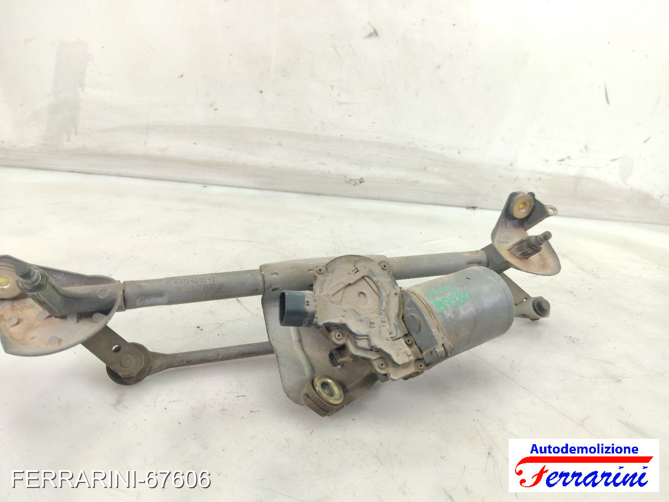 Spazzacqua Motorino Tergicristallo TOYOTA YARIS P1 1999-2005 anteriore, frontale 10