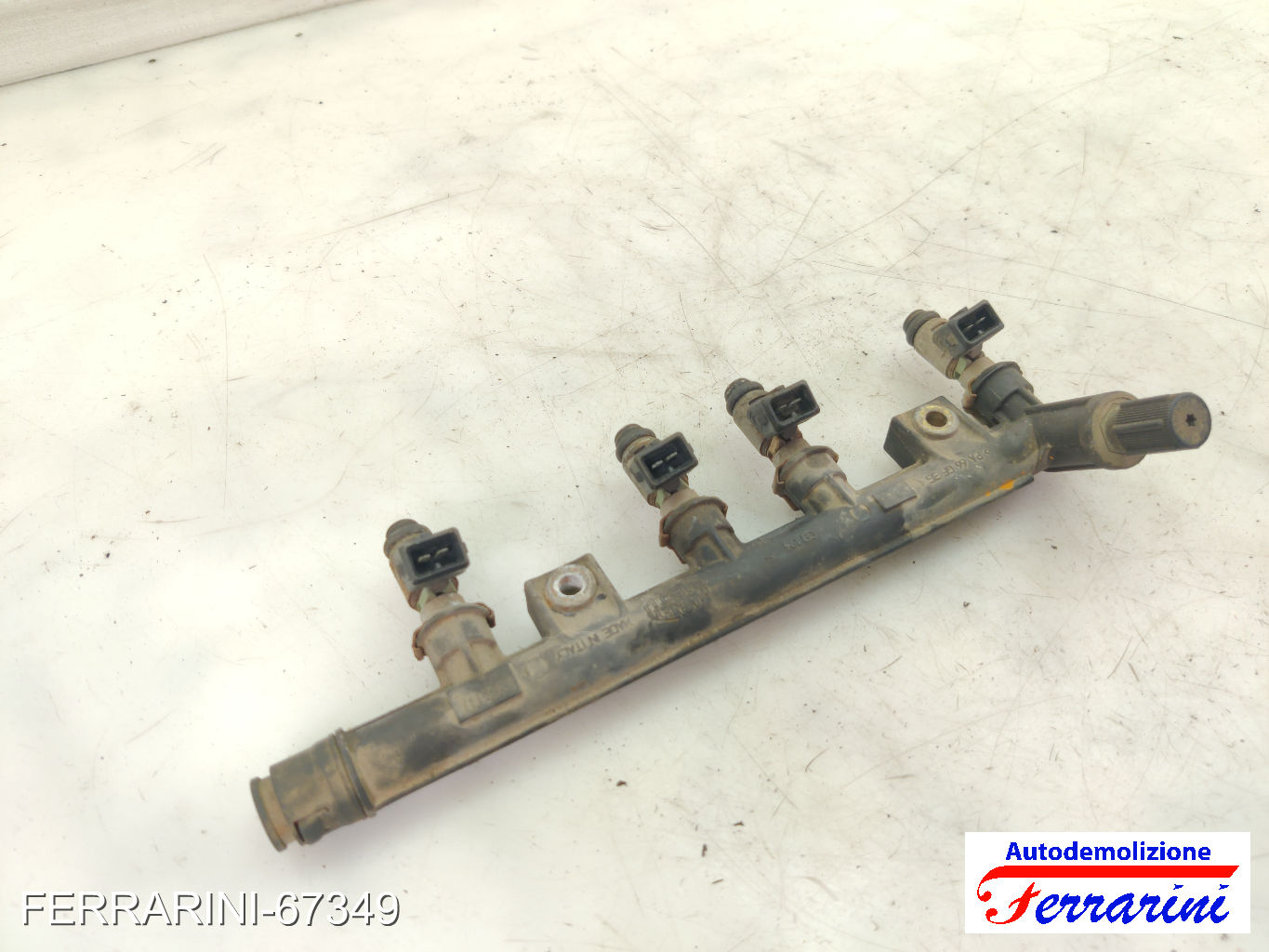 Flauto Iniettori FIAT PUNTO 188 1.2 60 1999-2010 71729224, 46791211, 71718655 8
