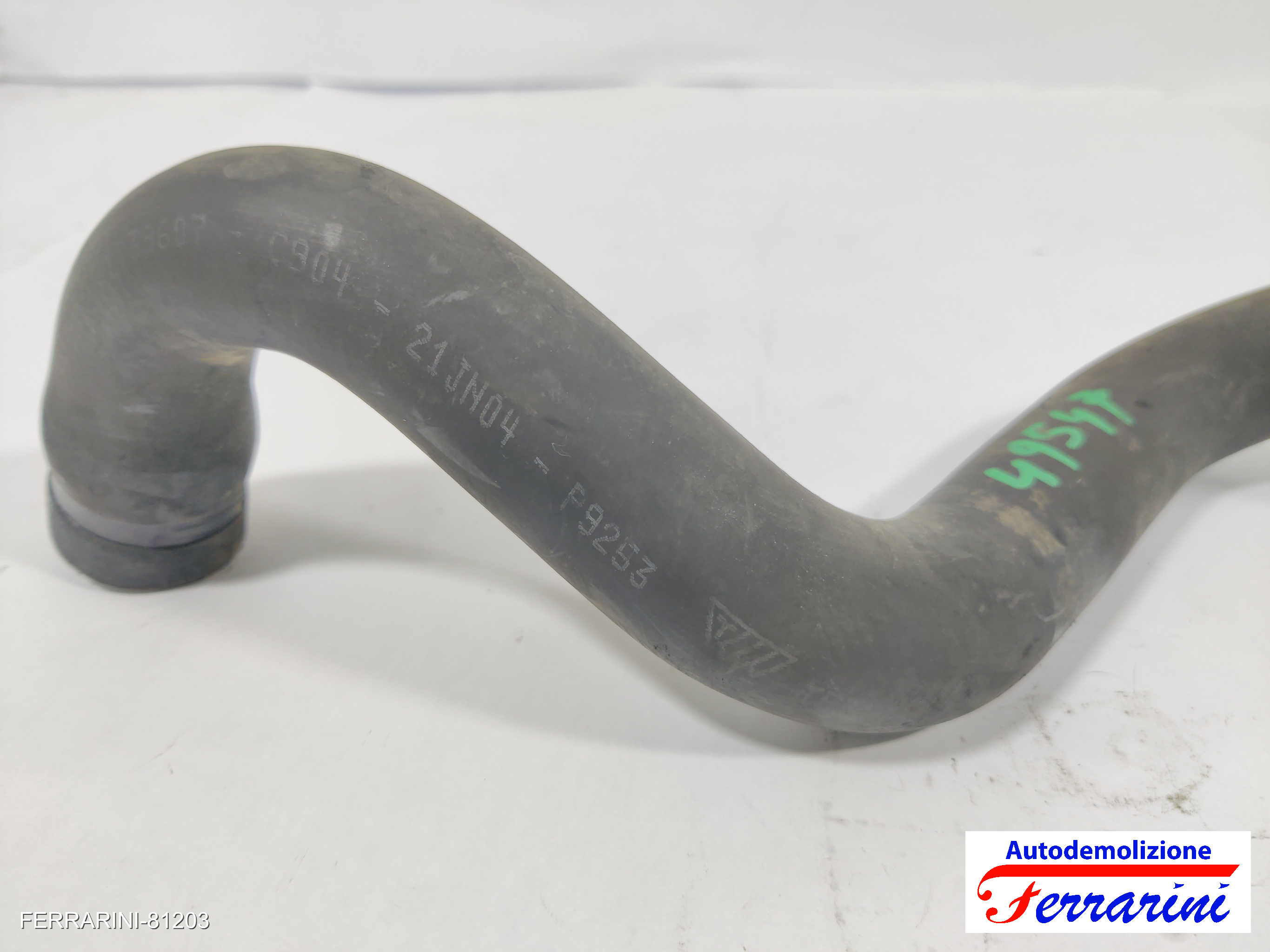 tubo acqua motore 939A2000 FIAT CROMA 194 1.9 D MULTIJET 2005-2011 55196452 7