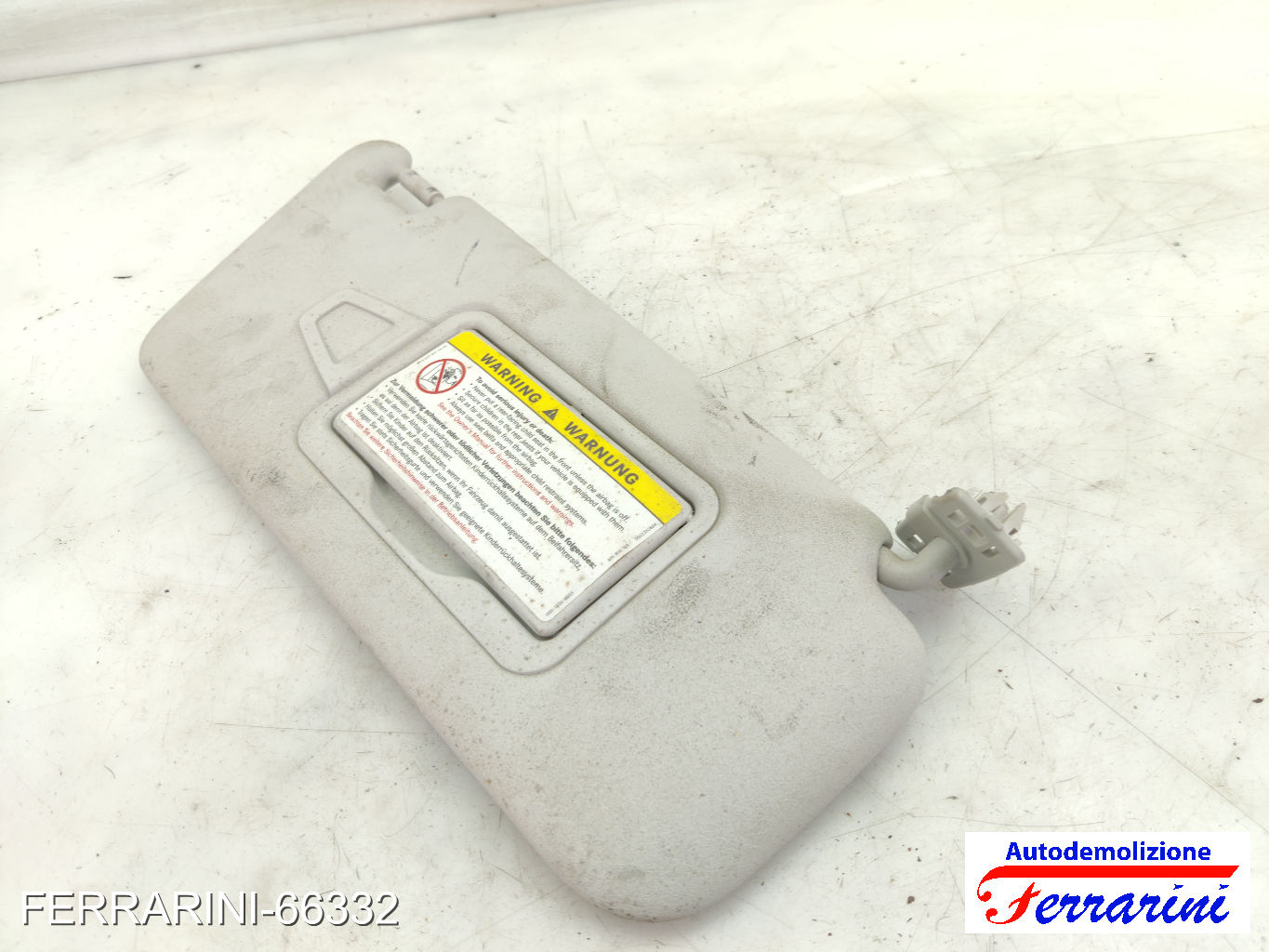 Aletta Parasole MERCEDES CLASSE A W169 2004-2012 destro, dx A1698100210 6