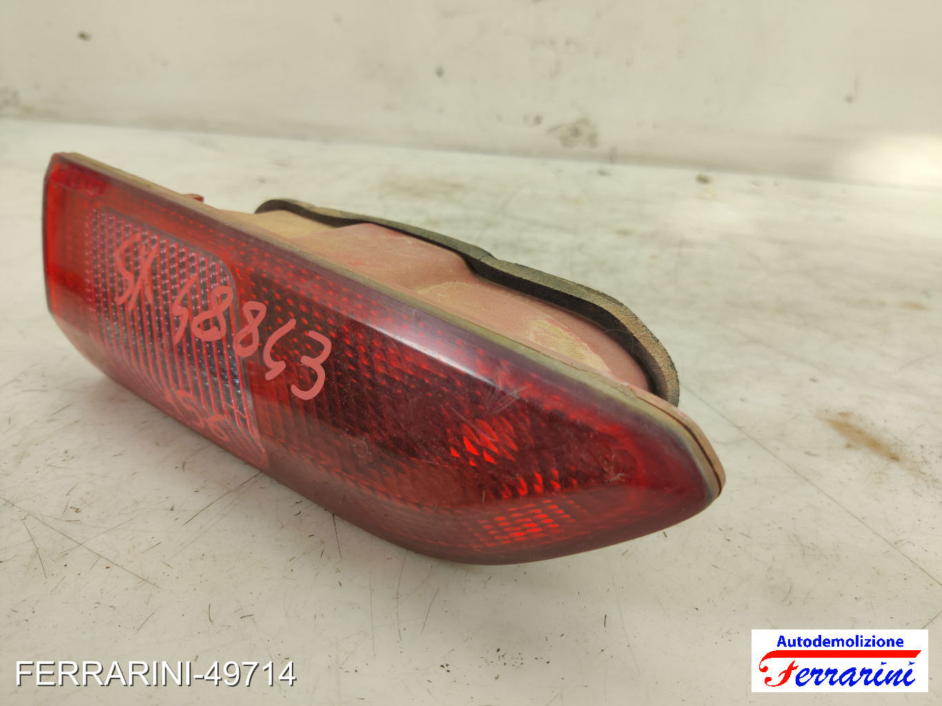 INTERNA Fanalino Stop Posteriore ALFA ROMEO 156 SW 932 2001-2006 sinistro, sx 11