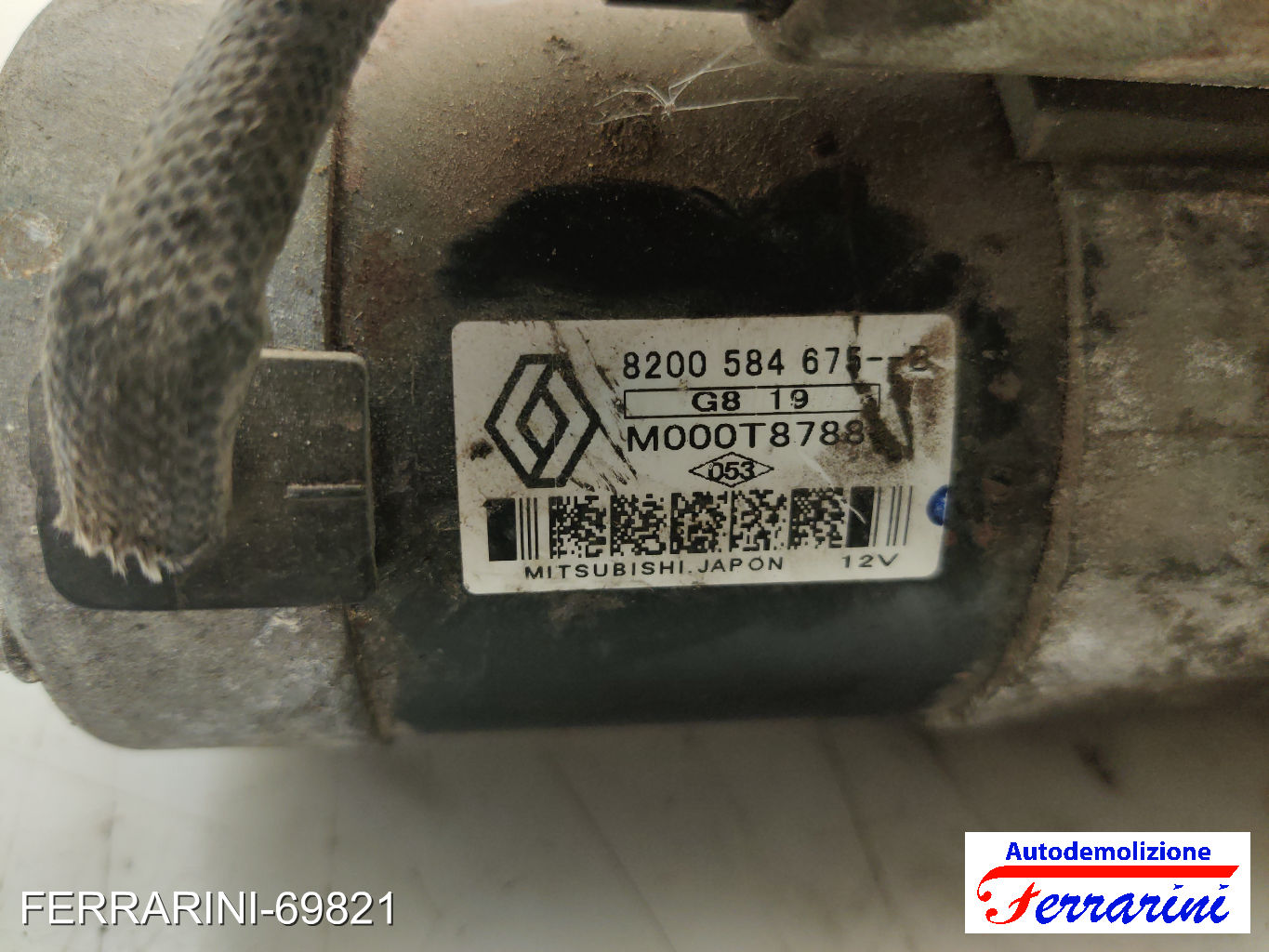 Motorino Avviamento NISSAN QASHQAI 1 J10, JJ10E, NJ10 1.5 DCI 2006-2013