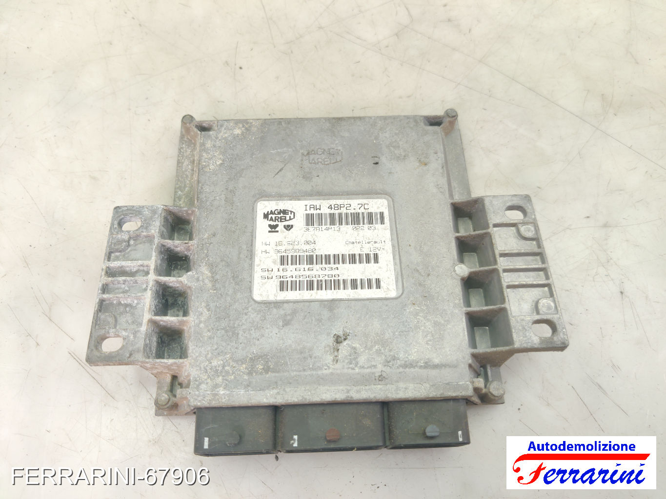 Kit Accensione CITROEN C3 1 FC, FN 1.1I 2002-2009 9648568780 12