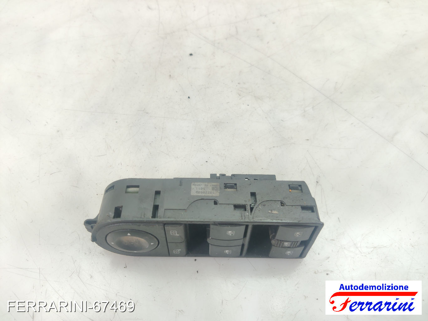Pulsantiera Tastiera Alzavetro OPEL ASTRA H SW A04 2004-2010 sinistra, sx 9