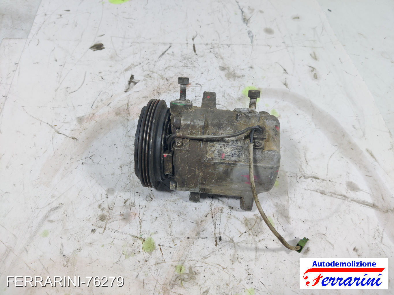 Compressore Clima MERCEDES CLASSE A W168 A 170 CDI 2001-2004 A1602300111
