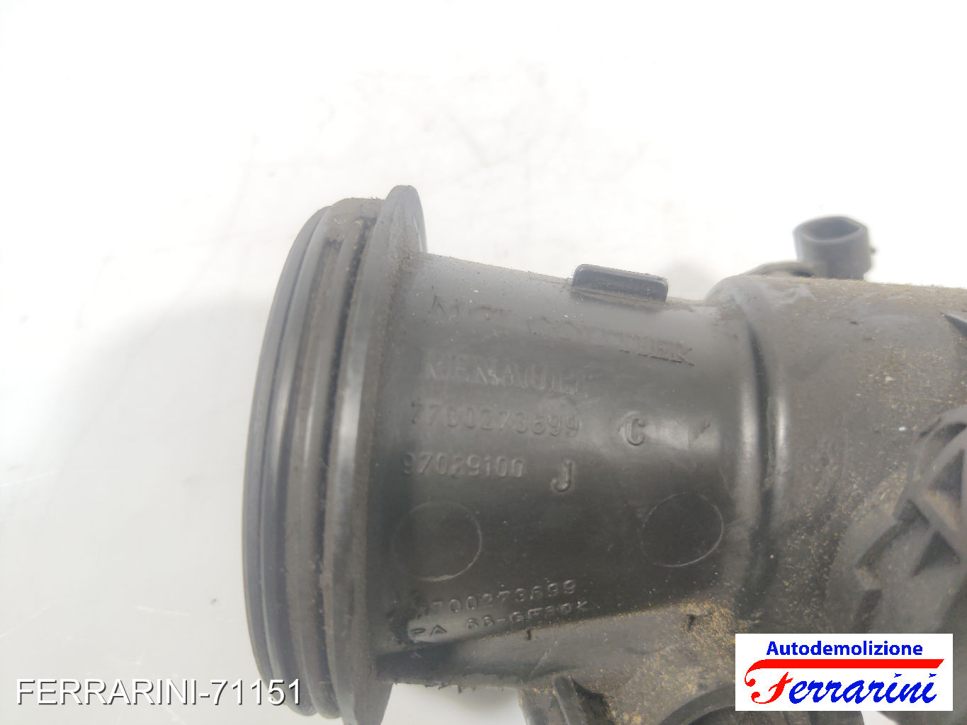 Corpo Farfallato DACIA SANDERO 1.4 MPI LPG 2009-2012 7700273699, 700273699 7