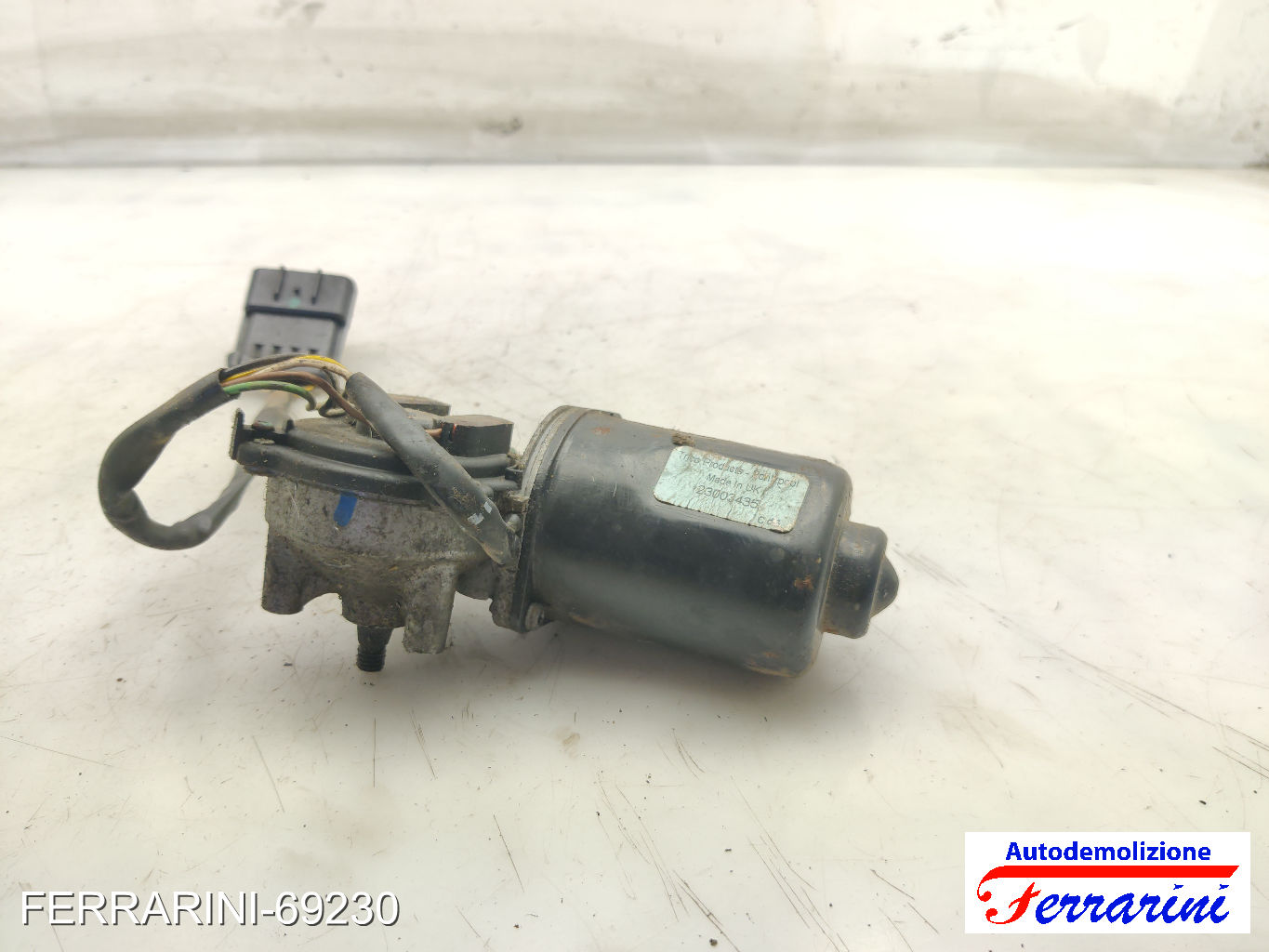 Spazzacqua Motorino Tergicristallo OPEL MERIVA A X03 2003-2010 anteriore