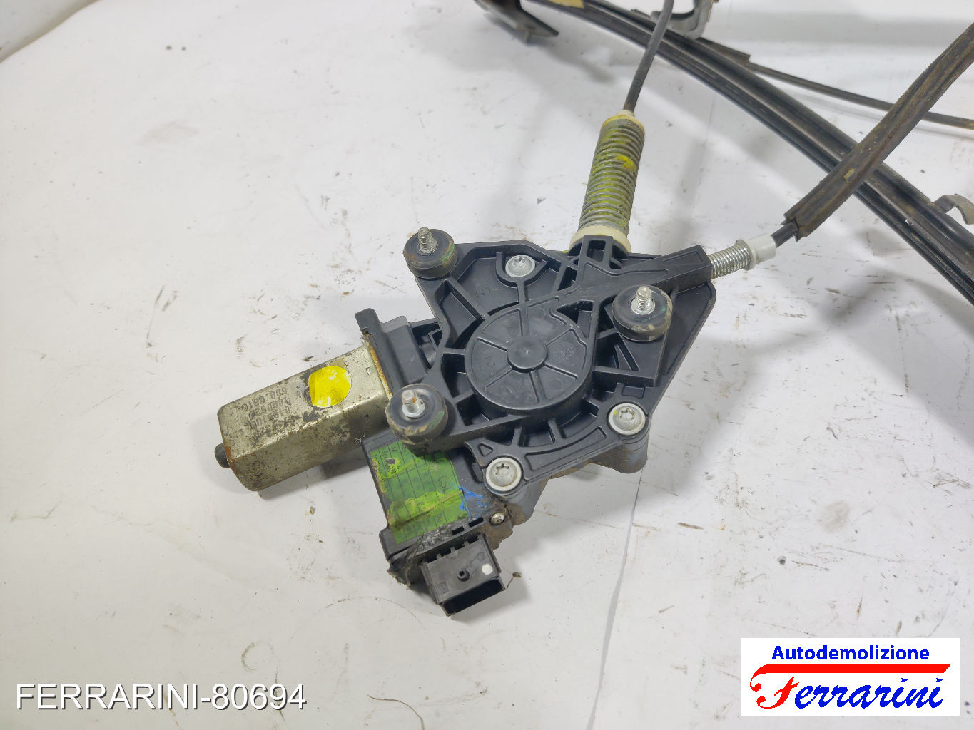Alzavetro ALFA ROMEO MITO 955 2008-2013 sinistro, sx, frontale, anteriore