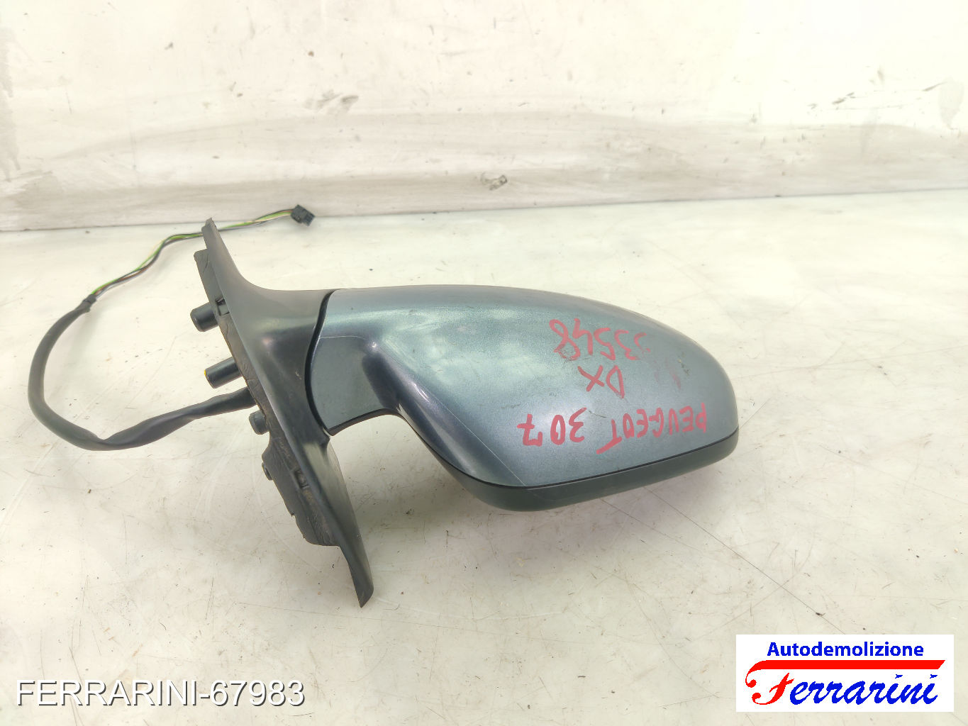 Specchietto Laterale PEUGEOT 307 3A/C 2005-2009 destro, dx
