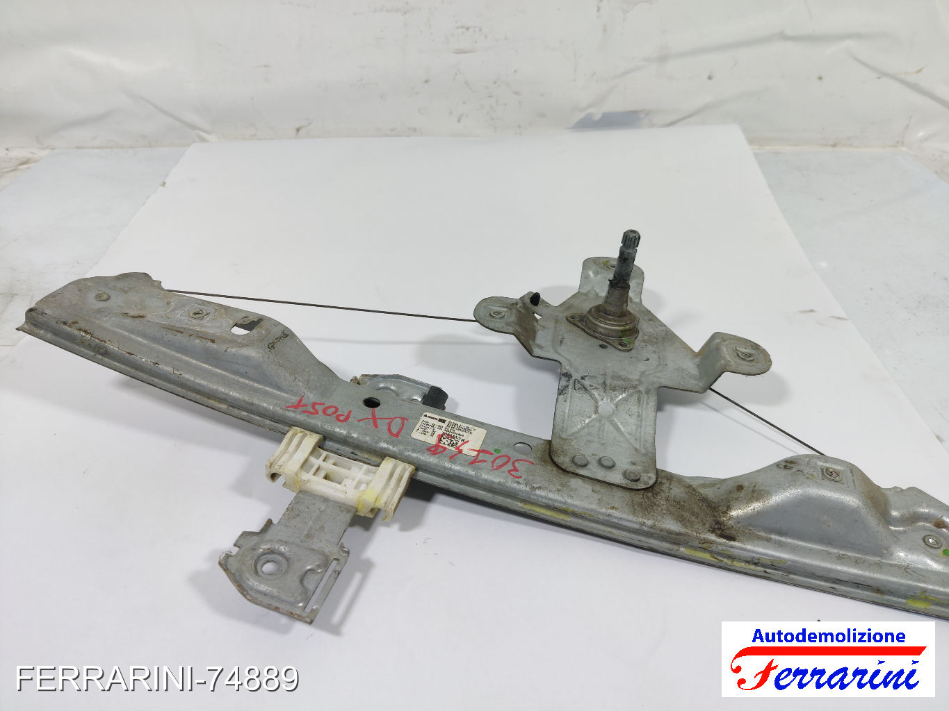 Alzavetro OPEL MERIVA B S10 2011-2017 destro, dx, posteriore, post 93168807 8