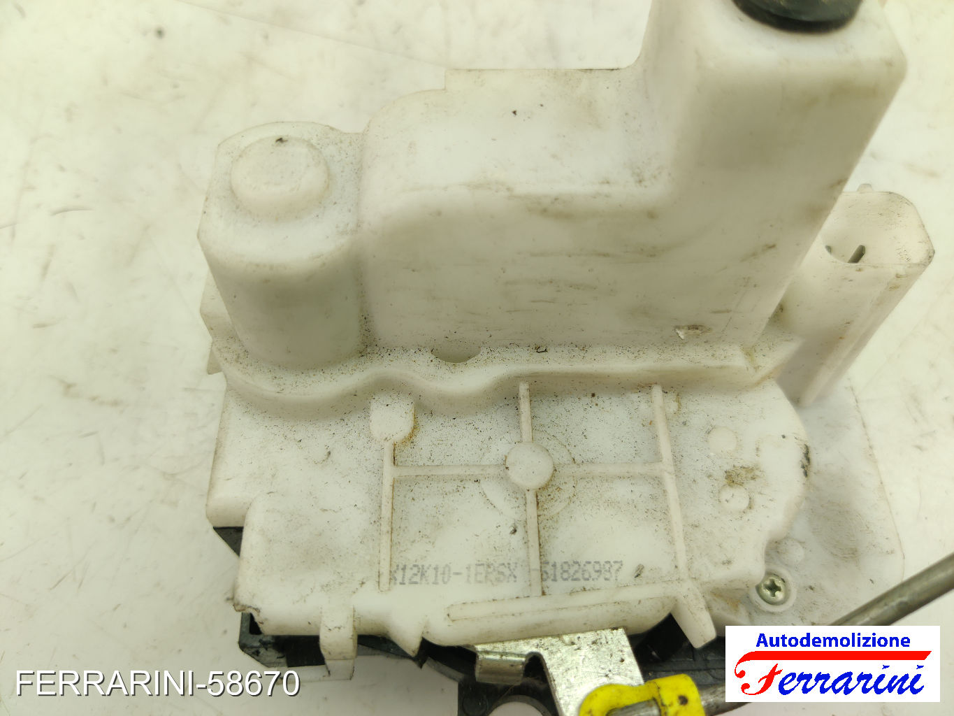 Serratura Porta FIAT PANDA 169 2003-2012 sinistro, sx, posteriore, post 1826987 7