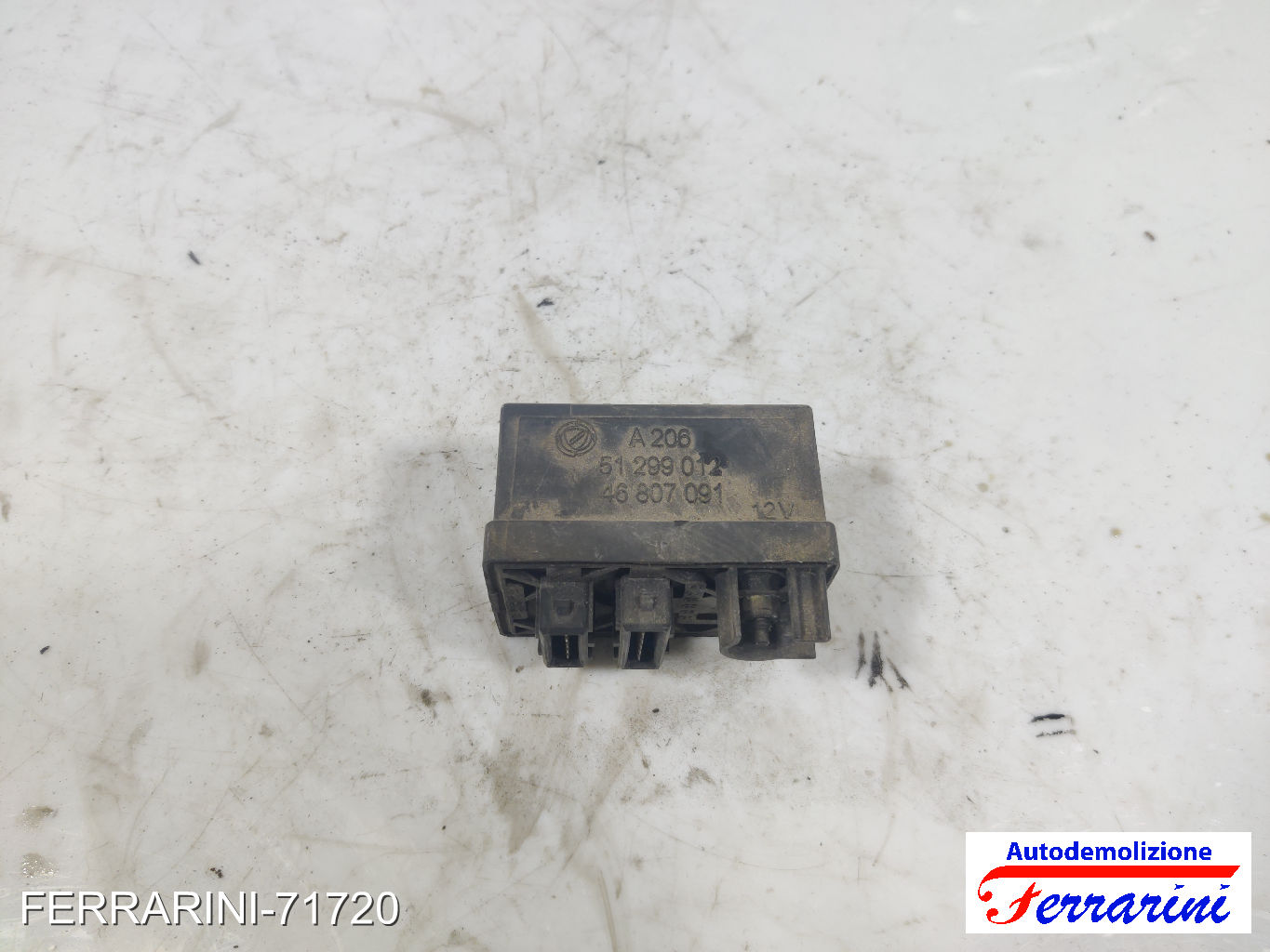 Centralina Candelette FIAT PUNTO 188 1.9 JTD 80 1999-2012 46807091, 51299012