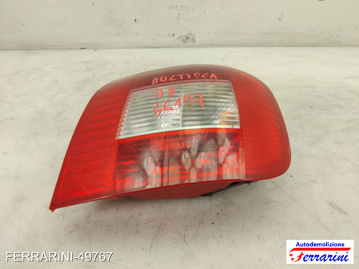 Fanalino Stop Posteriore FIAT MULTIPLA 186 2001-2010 destro, dx 51720552 12