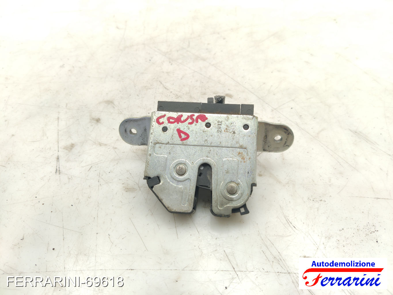 Chiusura Serratura Portellone OPEL MERIVA B S10 2010-2014 13317445, 39021416