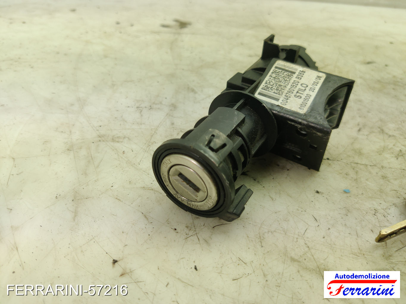 Kit Accensione FIAT STILO SW 192 1.9 D MULTIJET 2005-2008 0281012862, 51771190