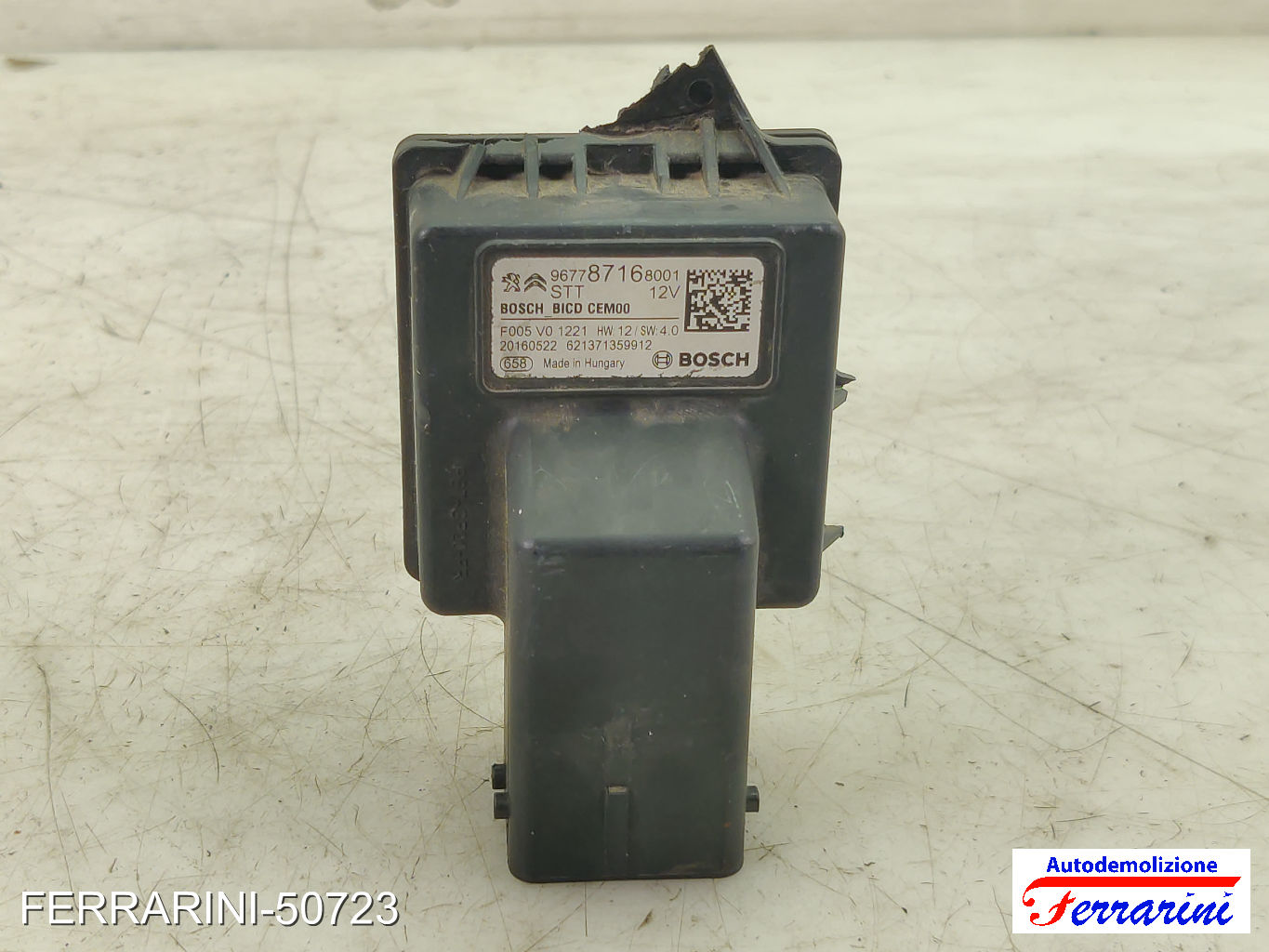 centralina Start&Stop PEUGEOT 308 2 L3, LB, LH, LP, LW 1.6 BLUEHDI 120 2013-2021 7