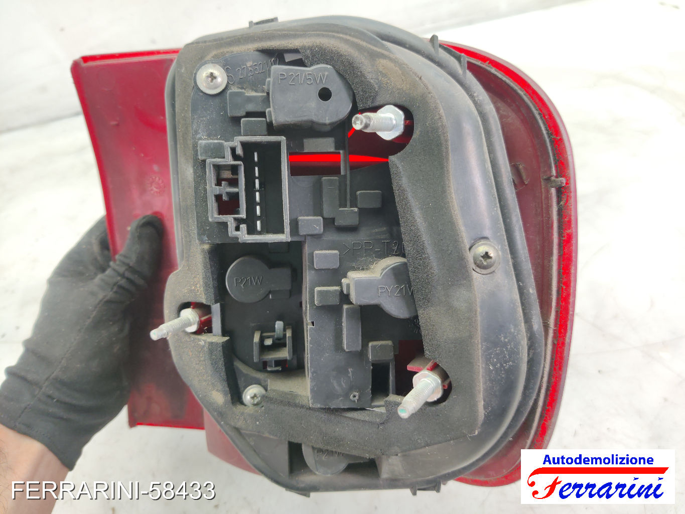 Fanalino Stop Posteriore FIAT MULTIPLA 186 2002-2010 sinistro, sx, posteriore